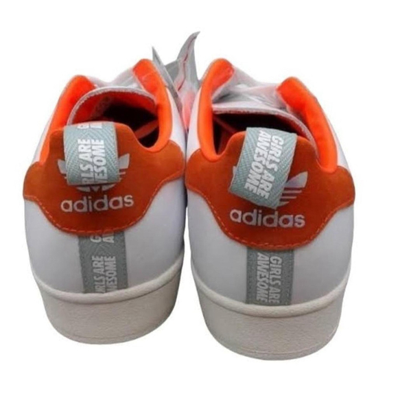 Adidas originals Superstar “Girls Are Awesome” white Size 11 - Picture 3 of 6